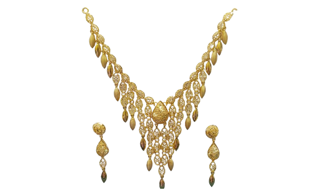 V Type Necklace Set Merchant, Trader & Exporter in West Bengal, India, USA, Europe, UAE, Australia, Russia, Korea & Japan